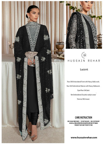 HUSSAIN REHAR NEW EXCLUSIVE RAW SILK COLLECTION