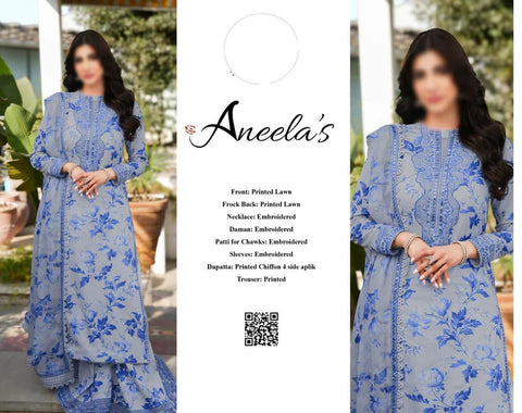 ANEELAS NEW LUXURY LAWN COLLECTION