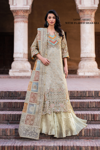 IZNIK NEW KHADDI NET PARTY WEAR
