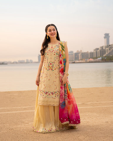 FAIZA SAQLAIN EMBROIDERED LUXURY LAWN COLLECTION