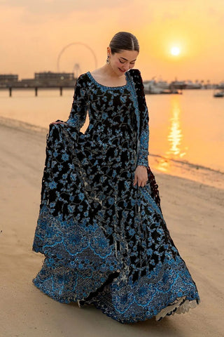 FAIZA SAQLAIN NEW CHIFFON PARTY WEAR MAXI FBZZ-176