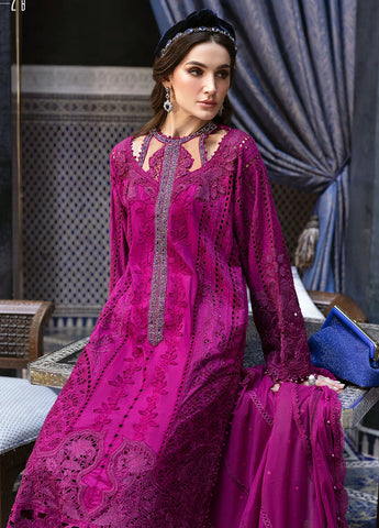 MARIA B EMBROIDERED LUXURY LAWN COLLECTION UNSTITCHED 3PC SUITE