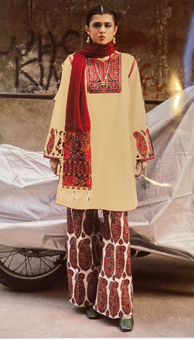 JUGNU EMBROIDERED LUXURY LAWN COLLECTION