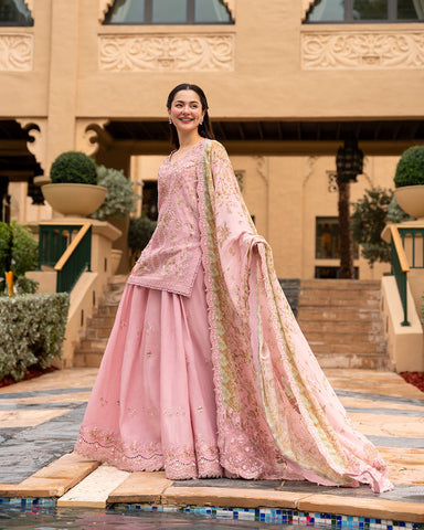 FAIZA SAQLAIN EMBROIDERED LUXURY LAWN COLLECTION