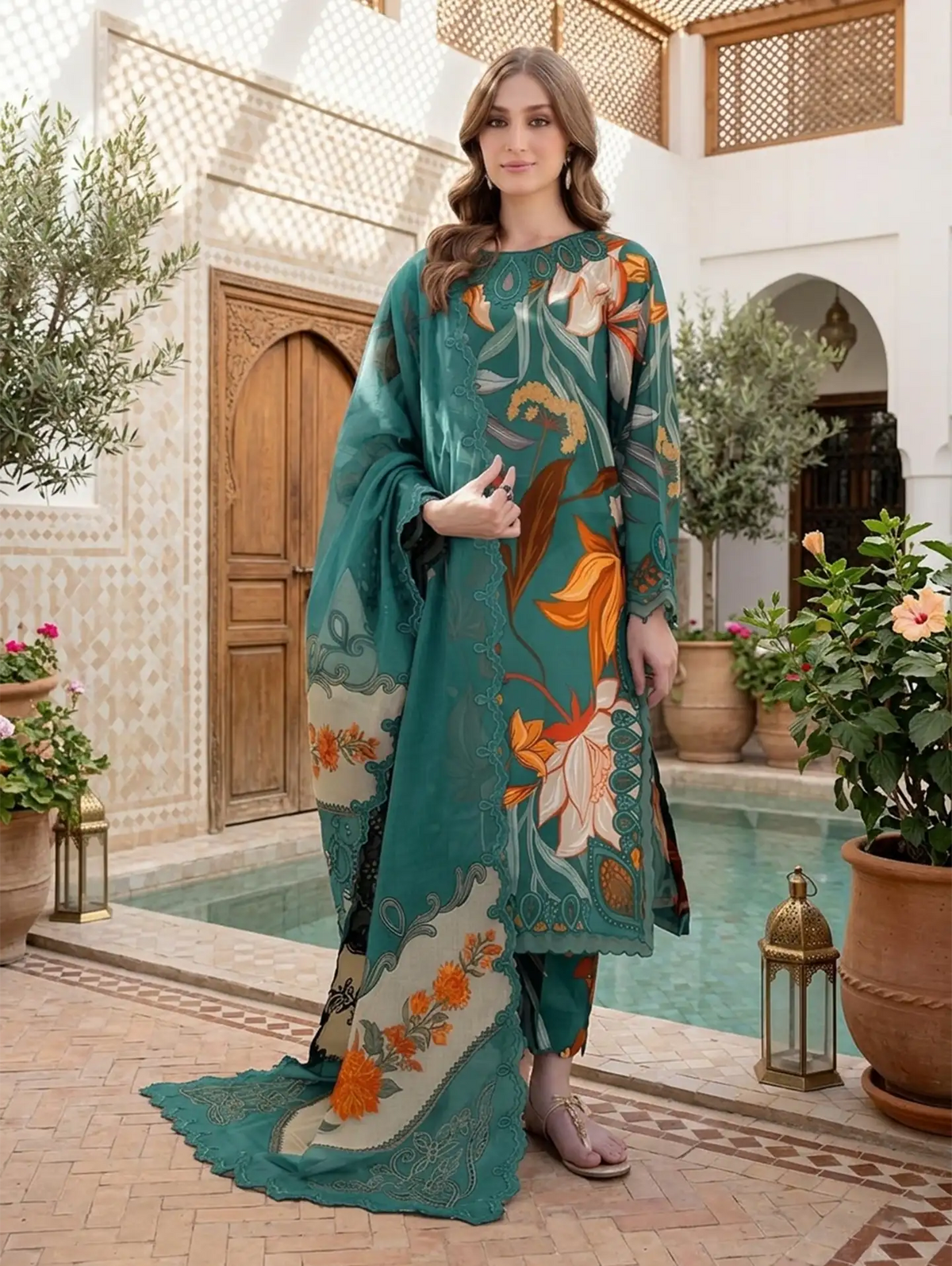 BAROQUE NEW PRINTED LUXURY LAWN COLLECTION
