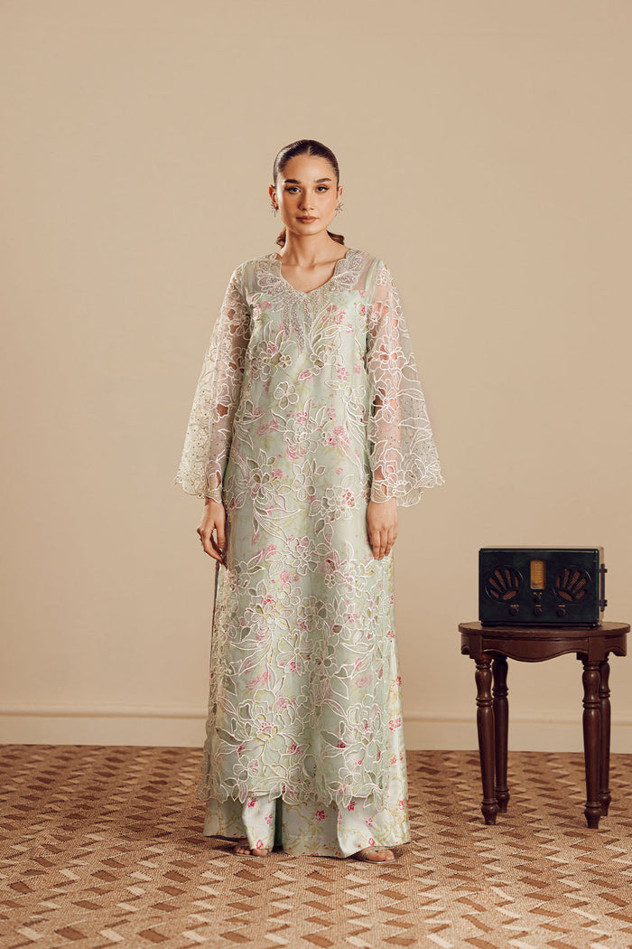 VANYA NEW 2PC ORGANZA PARTY WEAR CCZZ-273