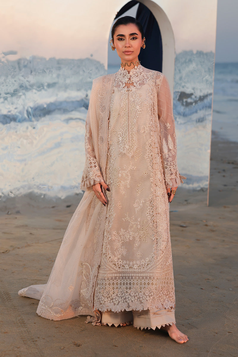 QALAMKAR NEW KHADDI NET PARTY WEAR
