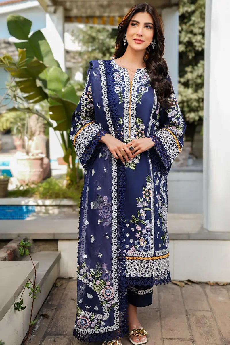 ANEELAS PREMIUM EMBROIDERED LUXURY LAWN COLLECTION