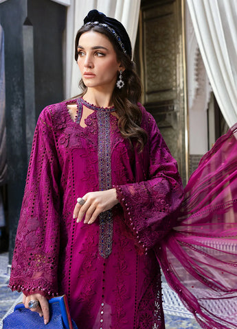 MARIA B EMBROIDERED LUXURY LAWN COLLECTION UNSTITCHED 3PC SUITE