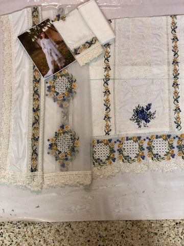 ANEELAS EMBROIDERED LUXURY LAWN COLLECTION
