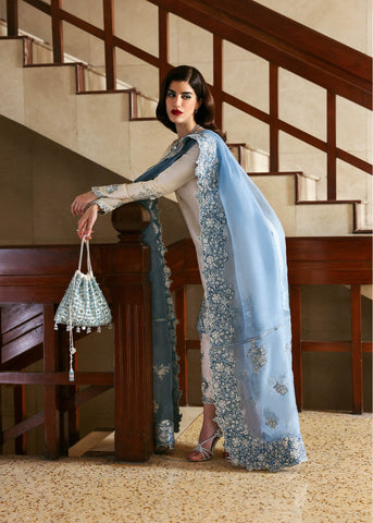 HUSSAIN REHAR NEW EXCLUSIVE RAW SILK COLLECTION