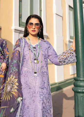 MUSHQ NEW PINK EMBROIDERED LUXURY LAWN COLLECTION