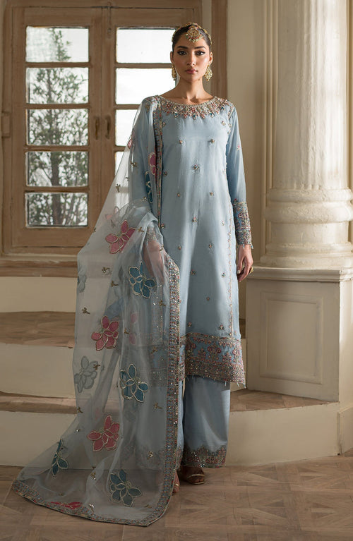 EMAN ADEEL NEW EXCLUSIVE RAWSILK PARTY WEAR