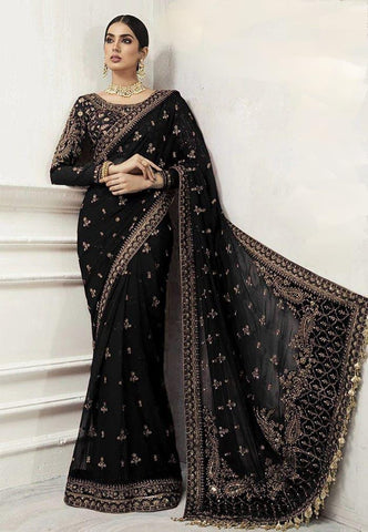 MARIA B NEW EXCLUSIVE EMBROIDERED SAREE COLLECTION