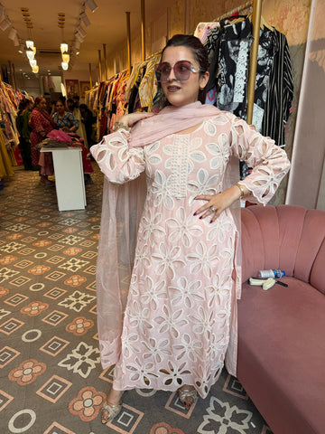 HADIZOUTFIT NEW CHIKANKARI LUXURY LAWN COLLECTION