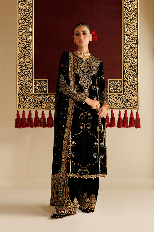 JAZMIN NEW VELVET PARTY WEAR FZZZ-286