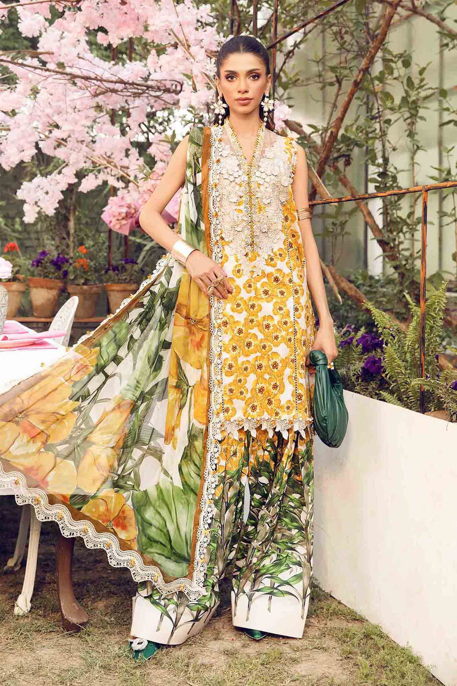MARIA B EMBROIDERED LUXURY LAWN COLLECTION