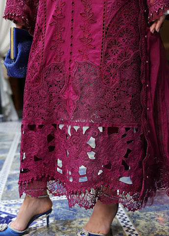 MARIA B EMBROIDERED LUXURY LAWN COLLECTION UNSTITCHED 3PC SUITE