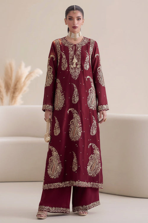 ETHNC NEW 2PC KAAFTAN STYLE SILK PARTY WEAR BFEZ-184