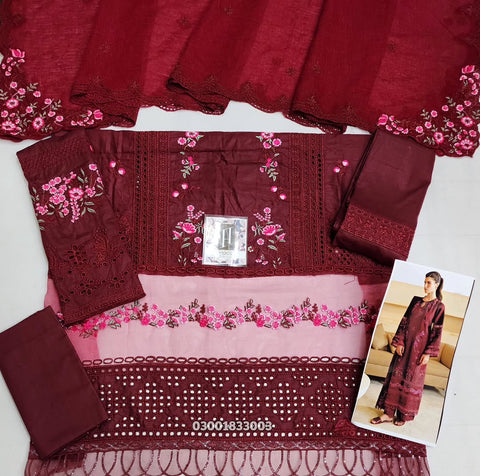 AZURE EMBROIDERED LUXURY LAWN COLLECTION