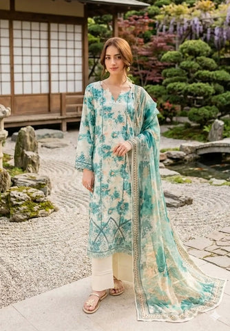 BAROQUE NEW PRINTED LUXURY LAWN COLLECTION