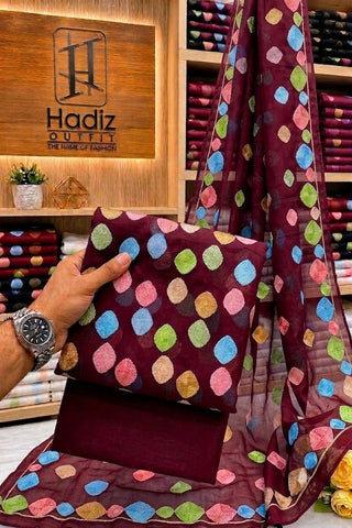 HADIZOUTFIT NEW CHIFFON FORMAL WEAR CZZZ-053