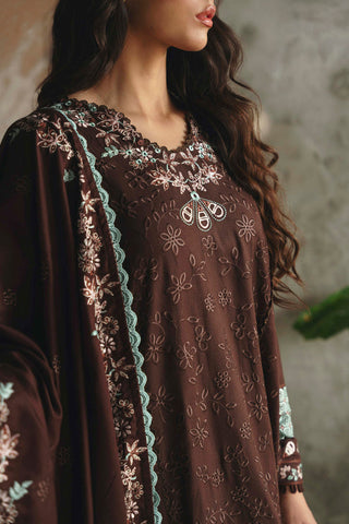 HADIZOUTFIT BROWN NEW LUXURY LAWN COLLECTION