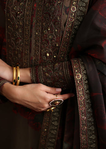 HAMJOLI NEW SILK DIGITAL PRINTED