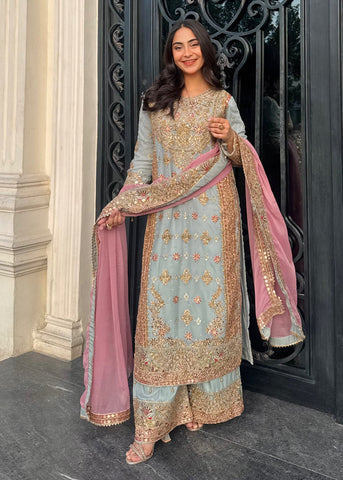 HASEENS NEW EXCLUSIVE CHIFFON PARTY WEAR