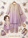 HADIZOUTFIT NEW DIGITAL PRINTED SILK FORMAL WEAR