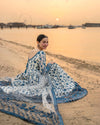 FAIZA SAQLAIN EMBROIDERED LUXURY LAWN MAXI
