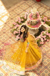 NAMEERA BY FAROOQ YELLOW NET BRIDAL MAXI AZEZZ-153