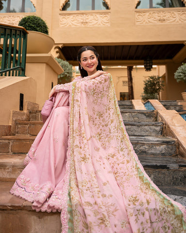 FAIZA SAQLAIN EMBROIDERED LUXURY LAWN COLLECTION