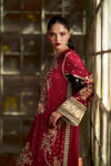 ETHNC NEW RED SILK PARTY WEAR FDZZ-103