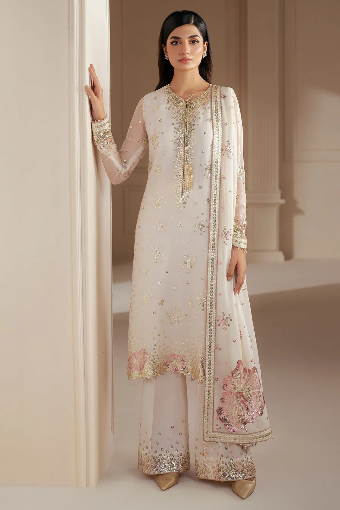 JASMINE CHIFFON EMBROIDERED LUXURY LAWN COLLECTION