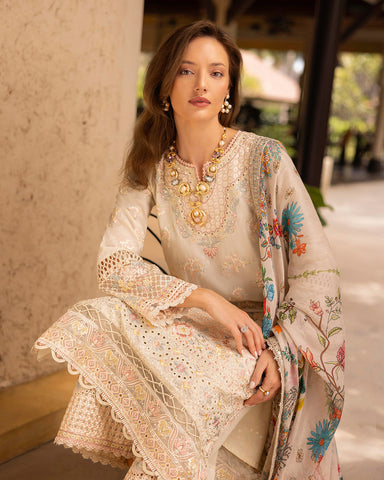 FAIZA SAQLAIN EMBROIDERED LUXURY LAWN COLLECTION