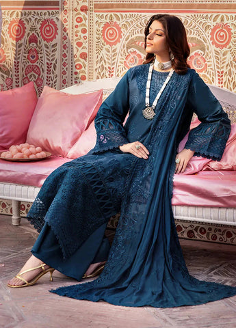 MAHNUR NEW CHIKANKARI LUXURY LAWN COLLECTION