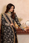 ANEELAS NEW BLACK RAW SILK PARTY WEAR FGEZ-022