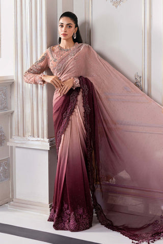 MARIA B NEW EXCLUSIVE NET SAREE COLLECTION