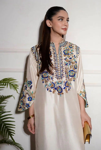 HADIZOUTFIT NEW RAW SILK PARTY WEAR