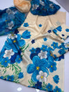 HADIZOUTFIT NEW DIGITAL PRINTED SILK PARTY WEAR BZEZ-5056