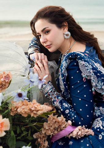 QALAMKAR EMBROIDERED LUXARY LAWN COLLECTION