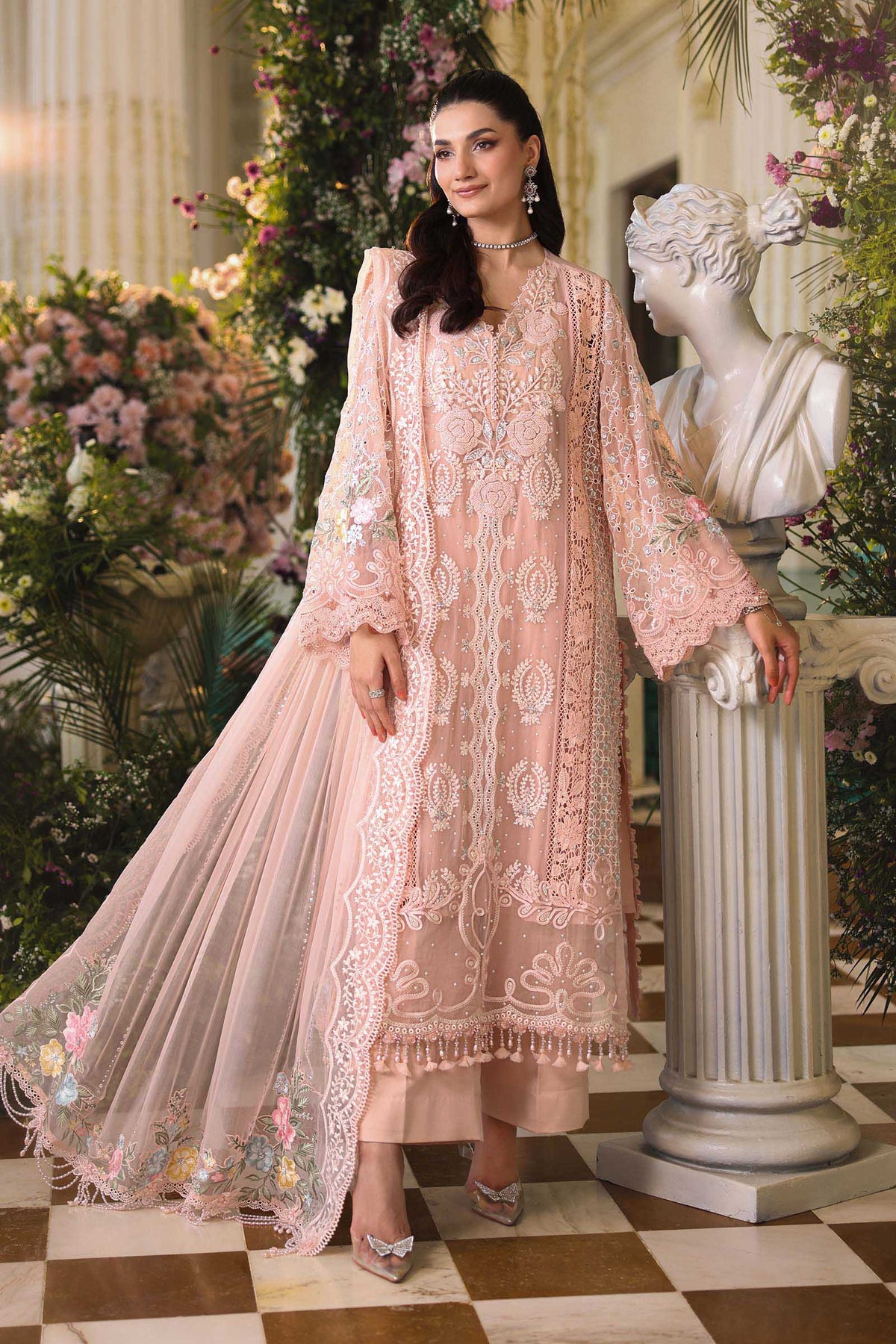 MARIA B NEW EXCLUSIVE CHIFFON PARTY WEAR
