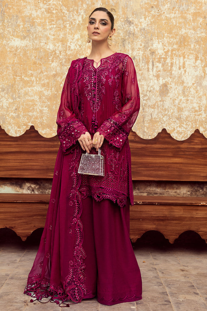 QALAMKAR NEW CHIFFON PARTY WEAR
