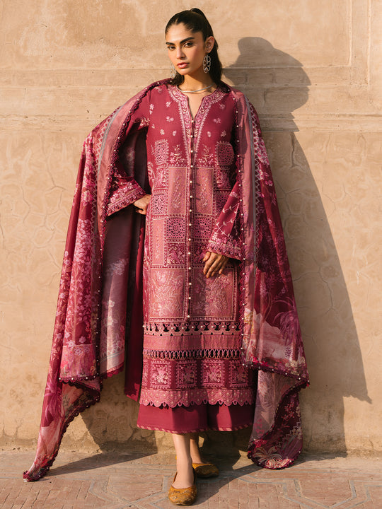 BIN ILYAS NEW CHICKANKARI LUXURY LAWN COLLECTION