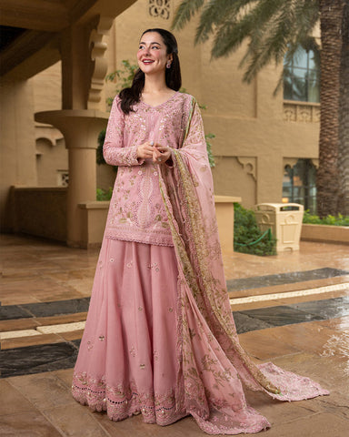 FAIZA SAQLAIN EMBROIDERED LUXURY LAWN COLLECTION