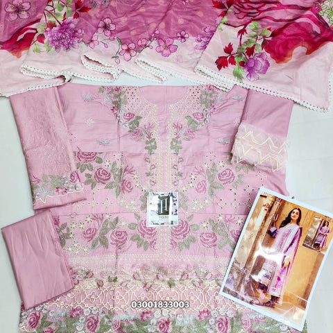 BIN ILYAS EMBROIDERED LUXARY LAWN COLLECTION