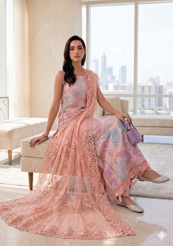 MARIA B NEW CHIKANKARI LUXURY LAWN COLLECTION