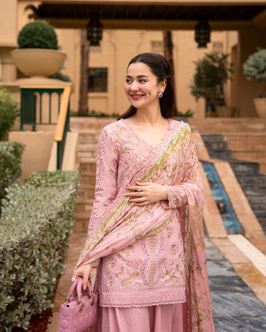 FAIZA SAQLAIN EMBROIDERED LUXURY LAWN COLLECTION