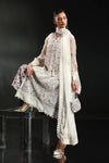 MARIA B NEW WHITE EXCLUSIVE ORGANZA PARTY WEAR FEZZ-117